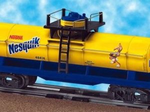 AMERICAN FLYER 48414 NESTLE NESQUIK SINGLE DOME TANK CAR