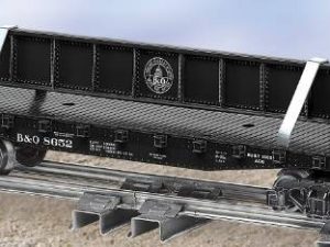 AMERICAN FLYER 48540 BALTIMORE & OHIO FLATCAR WITH GIRDER