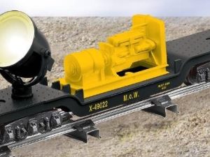 AMERICAN FLYER 49022 MAINTENANCE OF WAY SEARCHLIGHT CAR