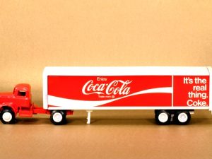WINROSS COCA-COLA TRACTOR AND TRAILER TRUCK