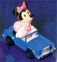 MATCHBOX WALT DISNEY WD-4 MINNIE MOUSE'S LINCOLN DIE-CAST VEHICLE