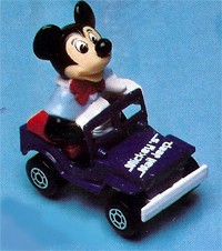 MATCHBOX WALT DISNEY WD-5 MICKEY MOUSE'S JEEP DIE-CAST VEHICLE