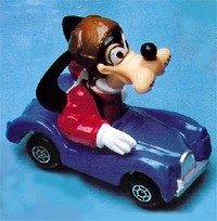 MATCHBOX WALT DISNEY WD-9 GOOFY'S SPORTS CAR DIE-CAST VEHICLE