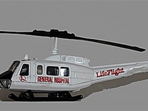 LIONEL 16968-6461 ERTL GENERAL HOSPITAL LIFE FLIGHT HELICOPTER