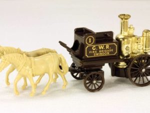 Lledo Days Gone DG054 1858 Horse Drawn Great Western Rail Fire Pumper