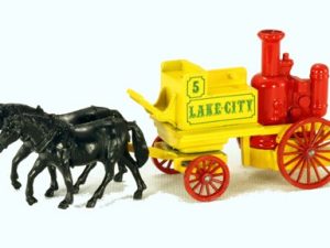 Lledo Days Gone DG055 1858 Horse Drawn Lake City Fire Pumper