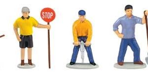 LIONEL 14241 LIONELVILLE WORK CREW PEOPLE PACK
