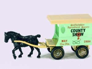 Lledo Days Gone DG113 Staffordshire County 1984 Show Bakery Wagon
