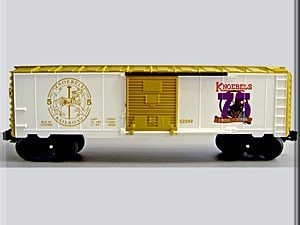 LIONEL 52249 KNOEBELS AMUSEMENT PARK 2001 BOXCAR