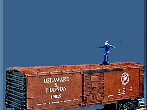 LIONEL 19815 DELAWARE & HUDSON BRAKEMAN CAR
