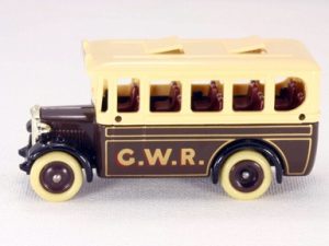 Lledo Days Gone DG106 1935 Model A" Ford Bus Great Western Rail"