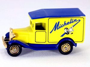 Lledo Days Gone DG135 Model A" Van Michelin"