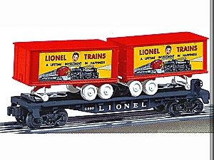 LIONEL 29460 LIONEL LINES WITH PIGGYBACK TRAILERS