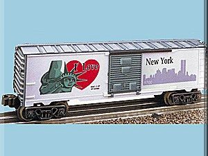LIONEL 19949 I LOVE NEW YORK BOXCAR