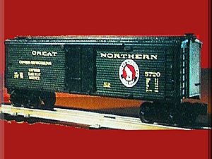 LIONEL 5720 GREAT NORTHERN WOODSIDE REEFER