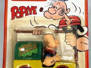 MATCHBOX CS-13 POPEYES SPINACH WAGON DIE CAST VEHICLE